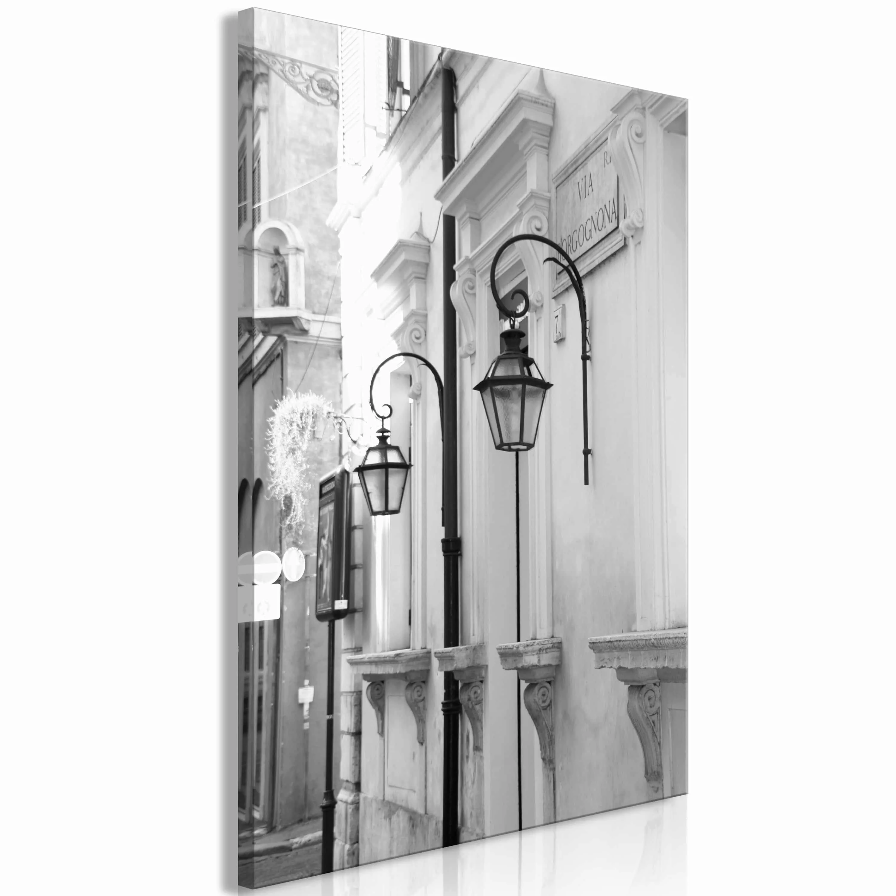 Wandbild - Street Lamps (1 Part) Vertical günstig online kaufen