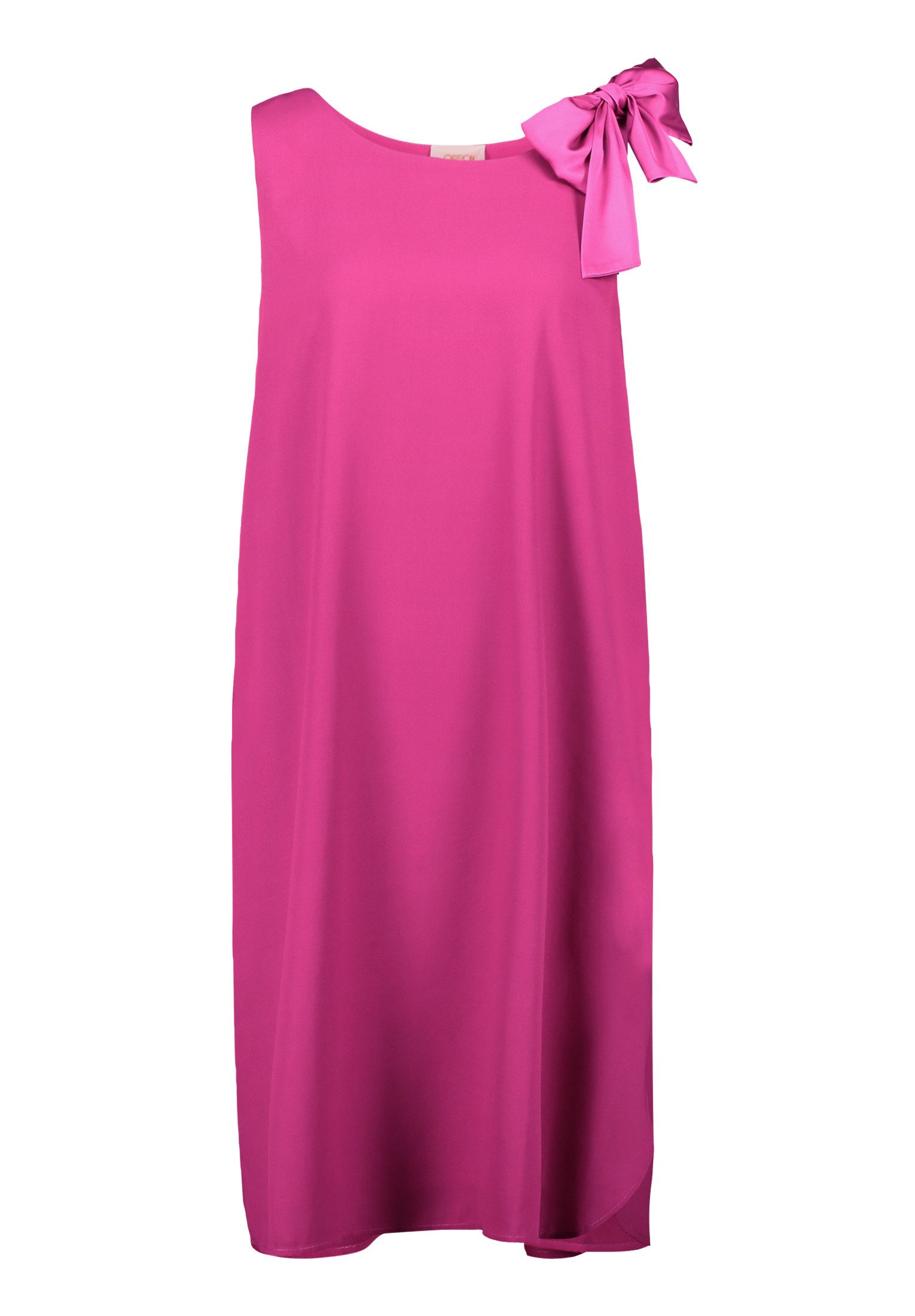 Cartoon Chiffonkleid Cartoon Chiffonkleid mit Schleifenknoten günstig online kaufen