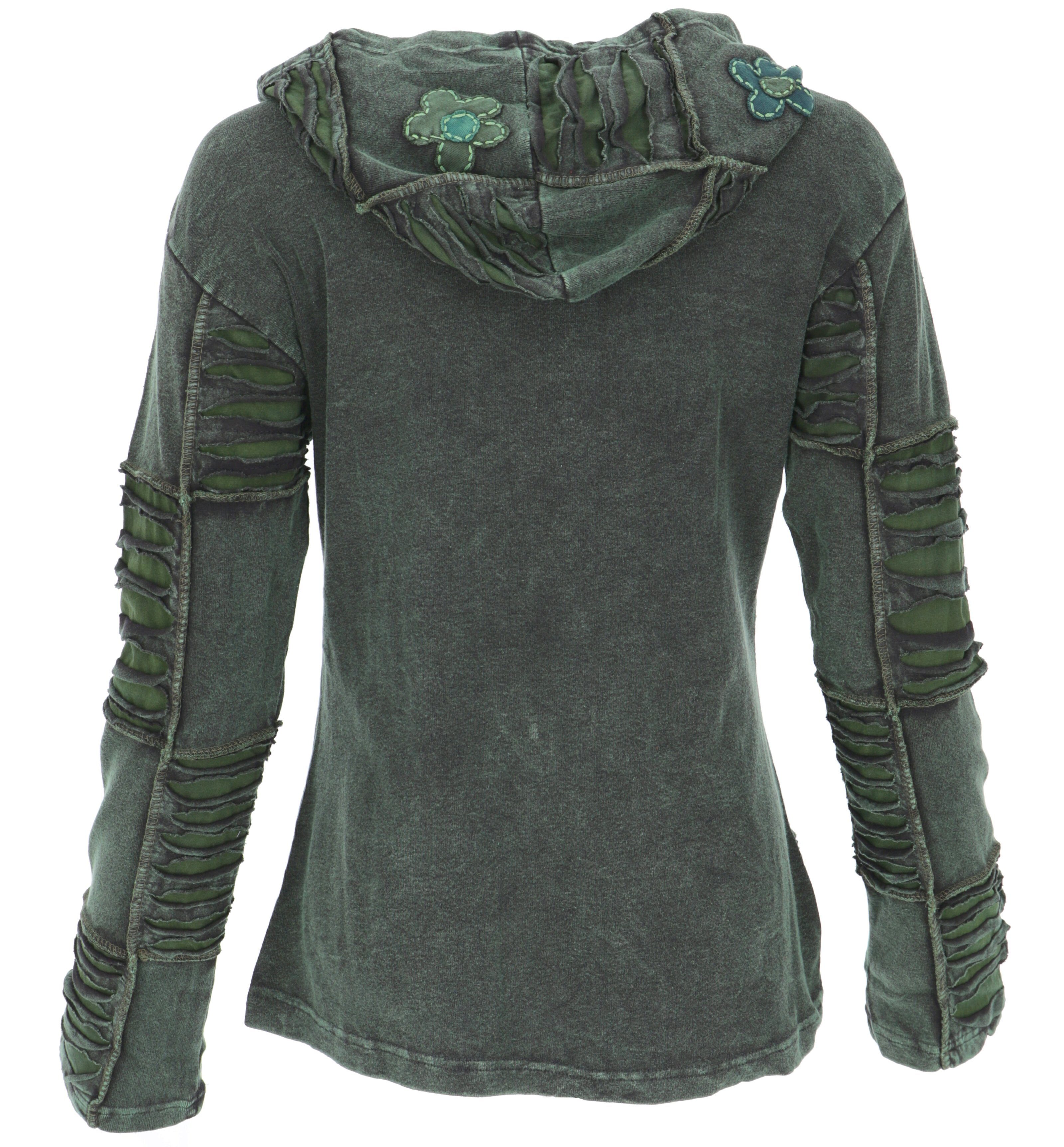 Guru-Shop Langjacke Goa Patchwork Jacke, Boho günstig online kaufen