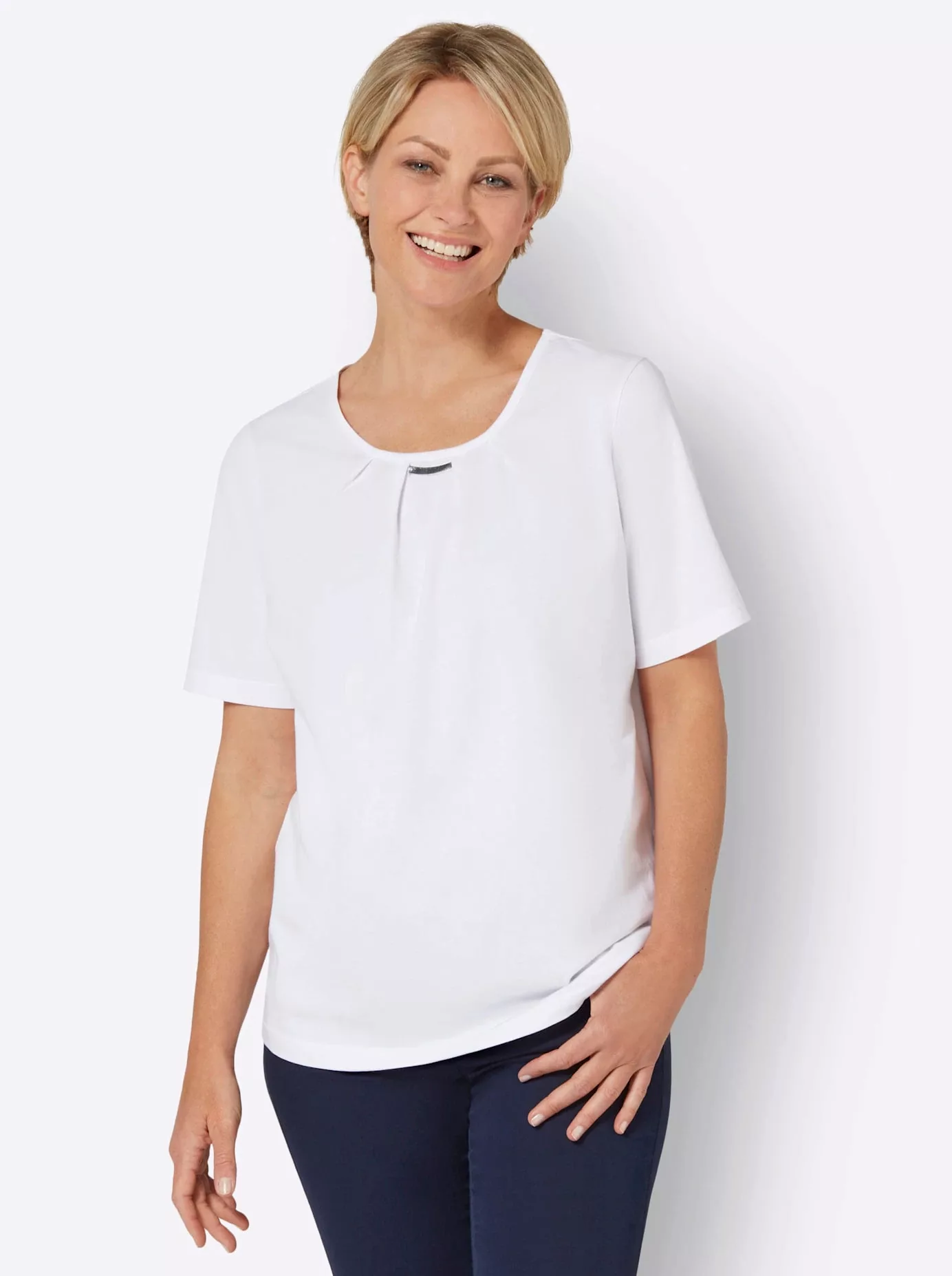 Classic Basics Kurzarmshirt "Kurzarm-Shirt" günstig online kaufen