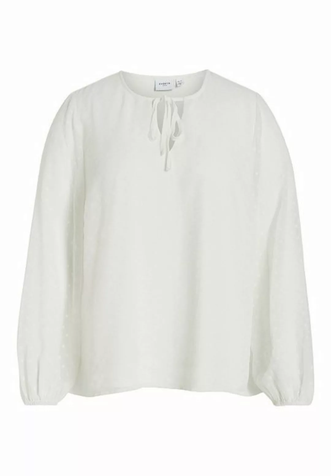 Vila Blusenshirt Plus Size Blusen Shirt Top mit Design Ballonärmeln 6816 in günstig online kaufen