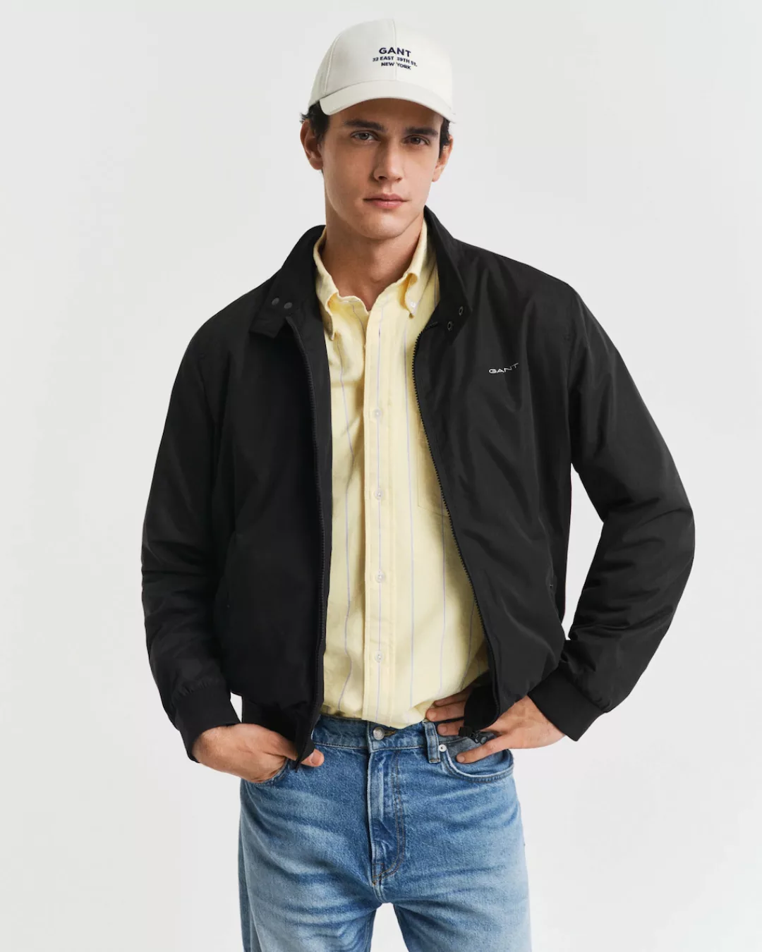 Gant Blouson "Leichte, taillierte Jacke, wetterbeständige Harrington Jacke günstig online kaufen