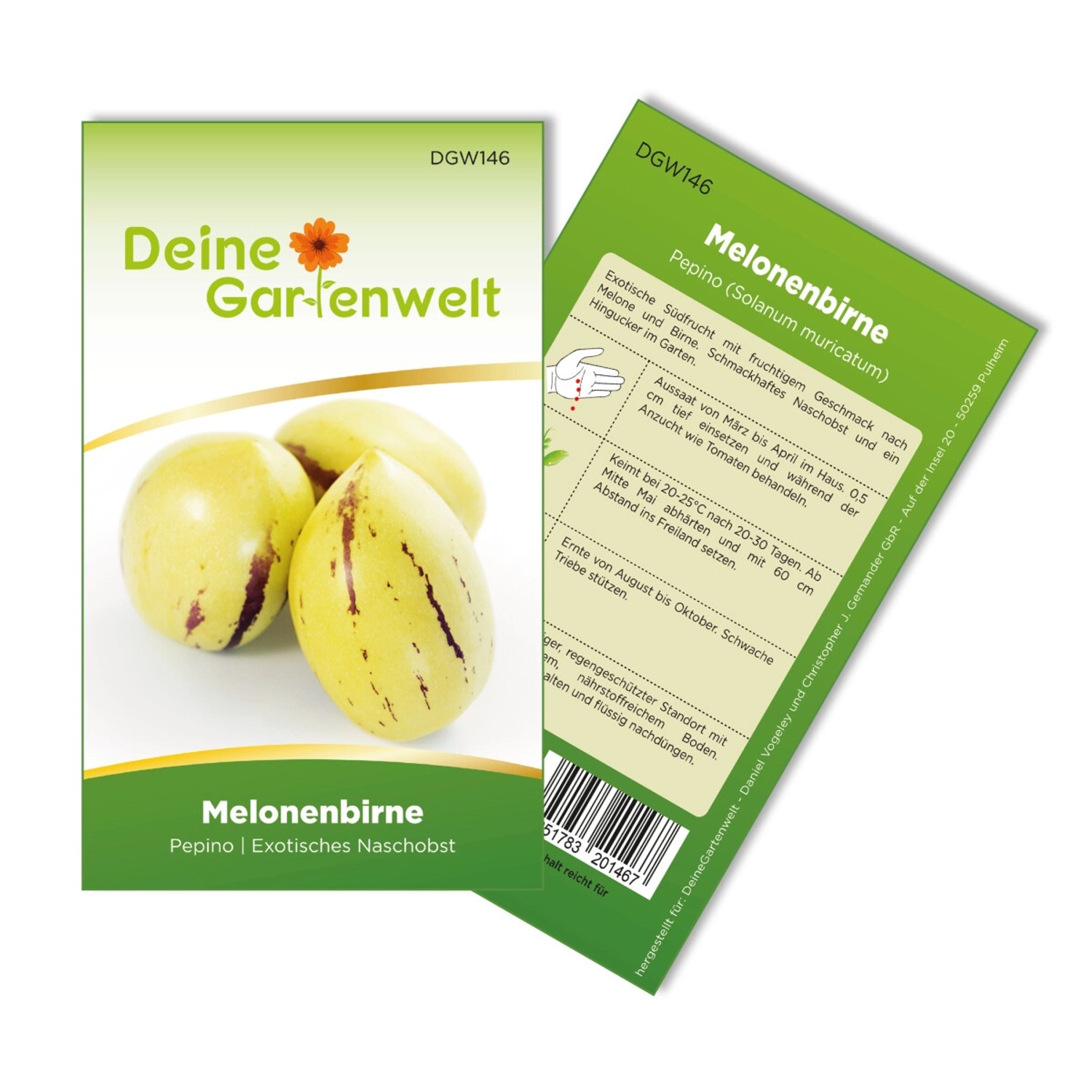 Deine Gartenwelt Birnenmelone Pepino Samen günstig online kaufen