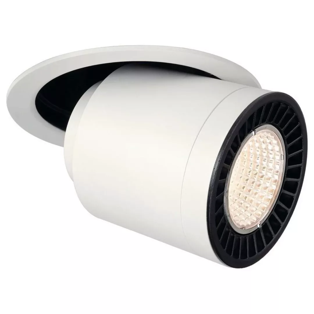 LED Einbaustrahler Supros in Weiß 36W 3380lm 3000K 60° beweglich günstig online kaufen