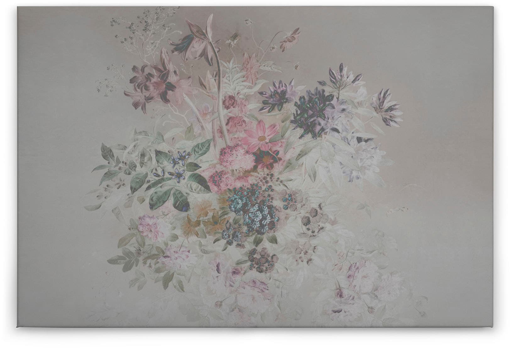 A.S. Création Leinwandbild "bouquet pastel", Blumen, (1 St.), Keilrahmen Bi günstig online kaufen