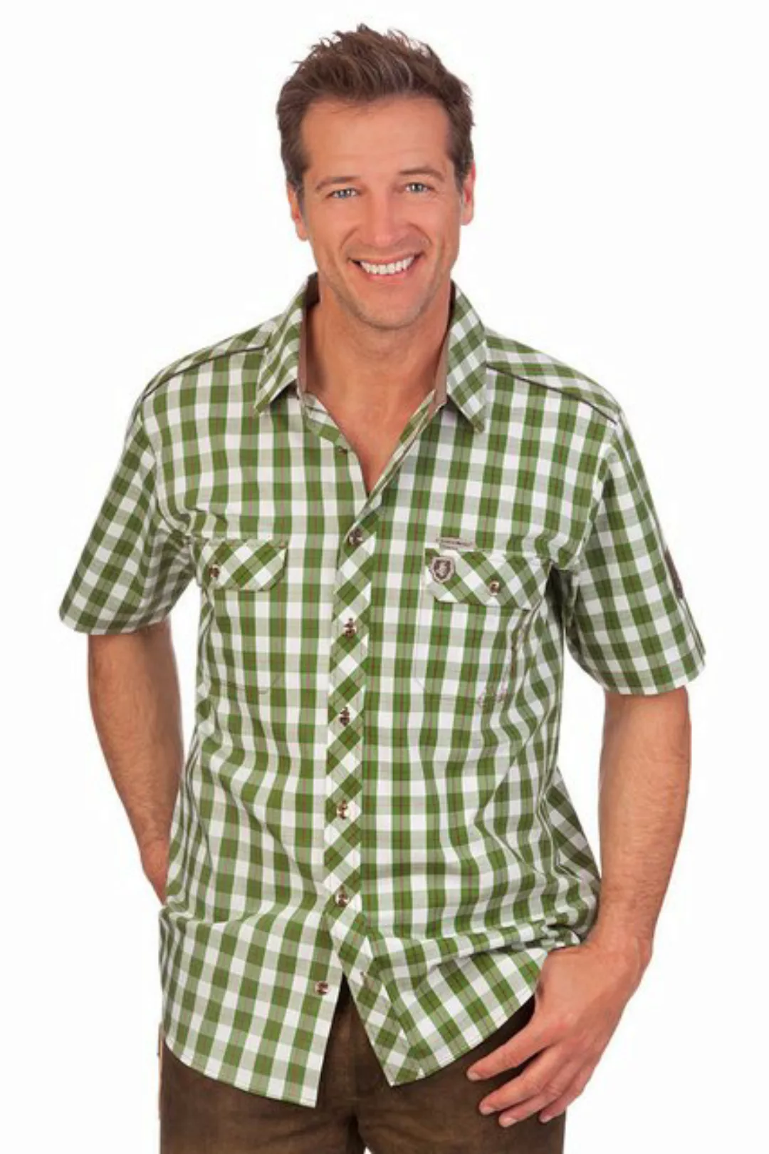 Spieth & Wensky Trachtenhemd Trachtenhemd - TAIFUN - oliv günstig online kaufen