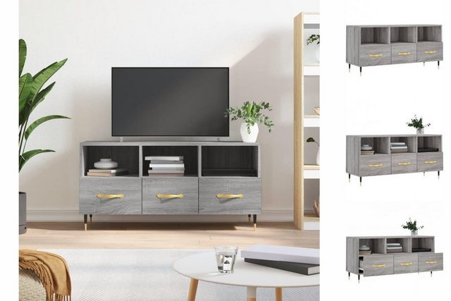 vidaXL TV-Schrank TV-Schrank Grau Sonoma 102x36x50 cm Spanplatte günstig online kaufen