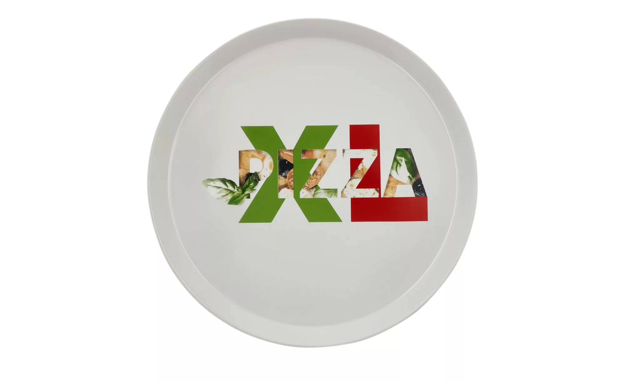 KHG Pizzateller XL - weiß - Porzellan - Geschirr > Teller - Möbel Kraft günstig online kaufen