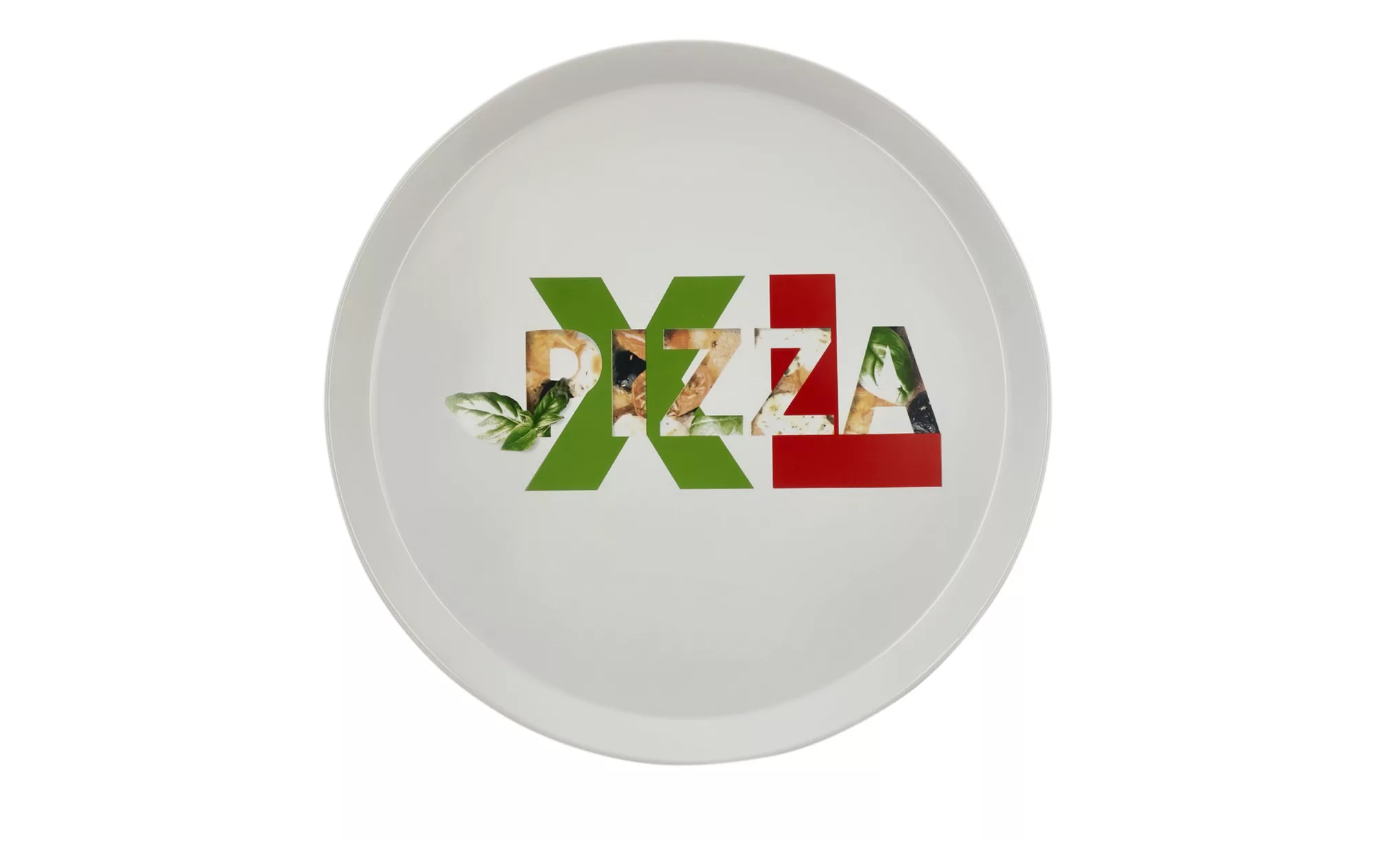 KHG Pizzateller XL - weiß - Porzellan - Sconto günstig online kaufen