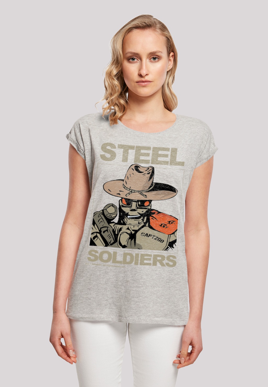 F4NT4STIC T-Shirt "Retro Gaming STEEL SOLDIERS", Print günstig online kaufen