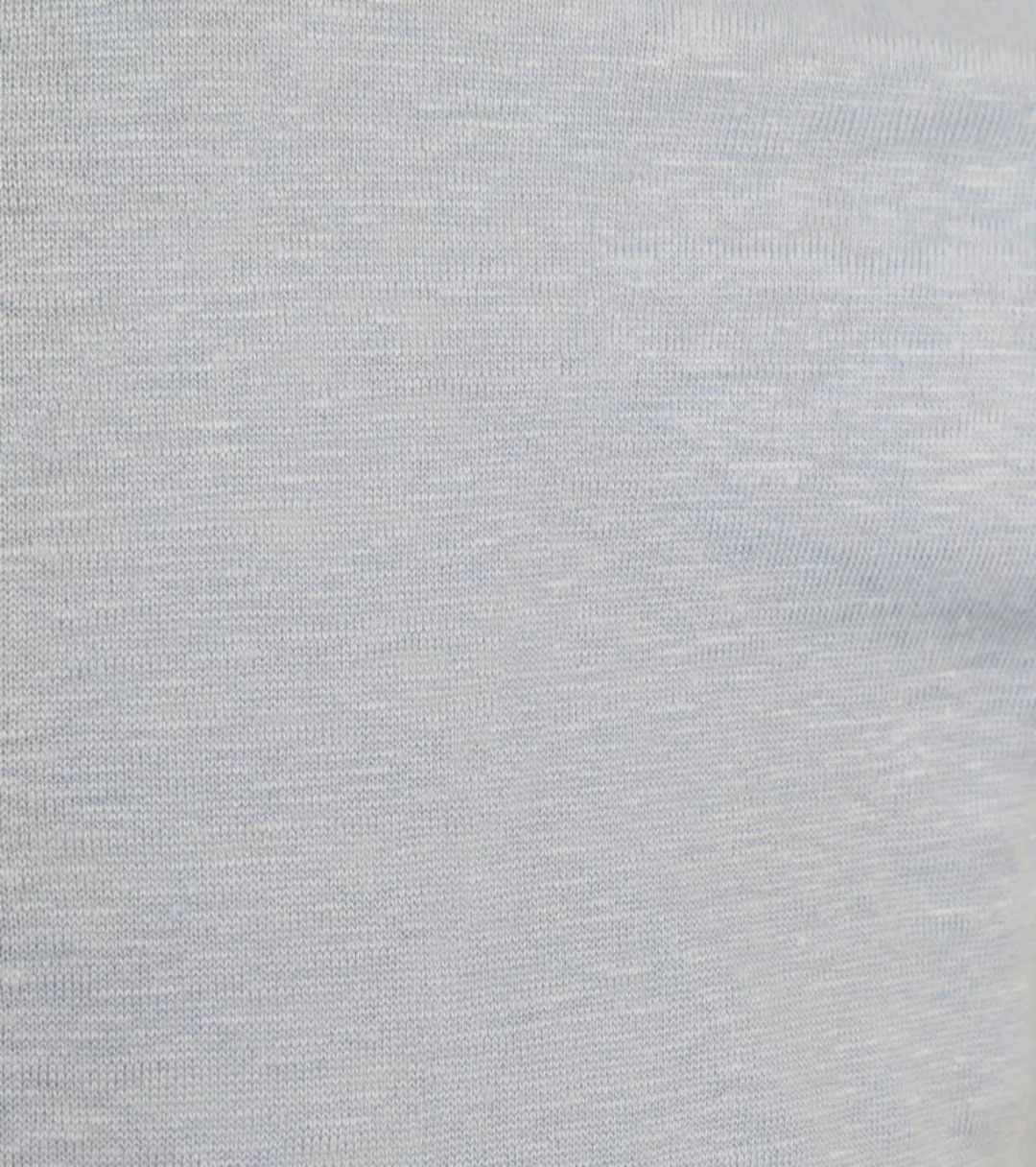 KnowledgeCotton Apparel Poloshirt Leinen Hellblau - Größe M günstig online kaufen