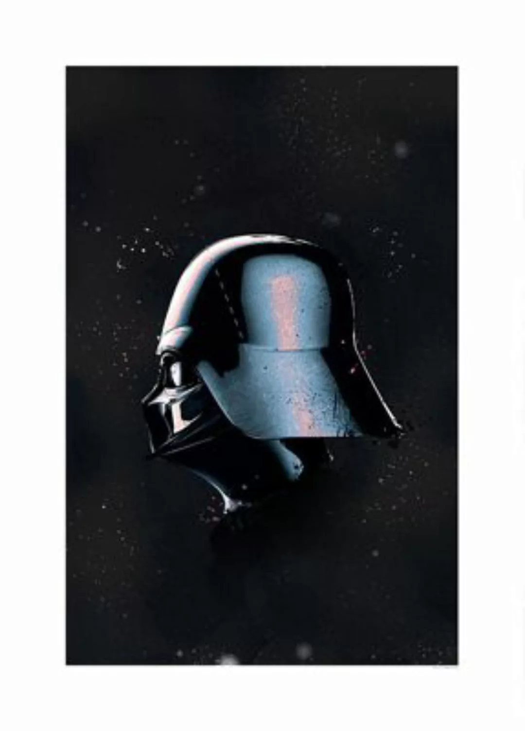 KOMAR Wandbild - Star Wars Classic Helmets Vader - Größe: 50 x 70 cm mehrfa günstig online kaufen