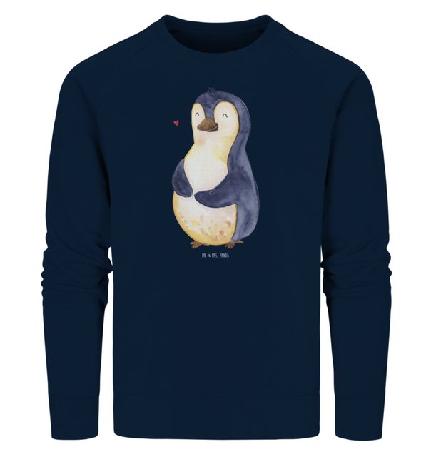 Mr. & Mrs. Panda Longpullover Größe XS Pinguin Diät - French Navy - Geschen günstig online kaufen