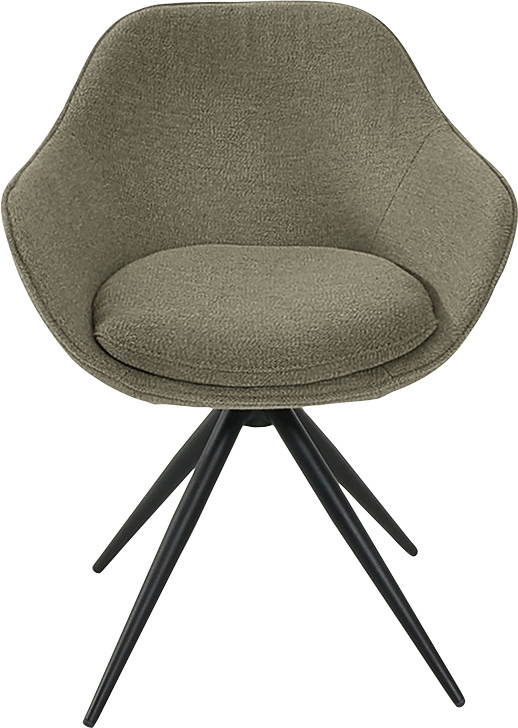 K+W Komfort & Wohnen Drehstuhl »ZOOM«, Flachgewebe Q2 2250, 4-Fuß Drehstuhl günstig online kaufen