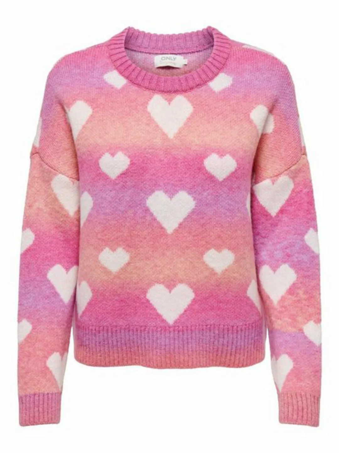 ONLY Strickpullover ONLAIDA L/S HEART PULLOVER EX KNT günstig online kaufen