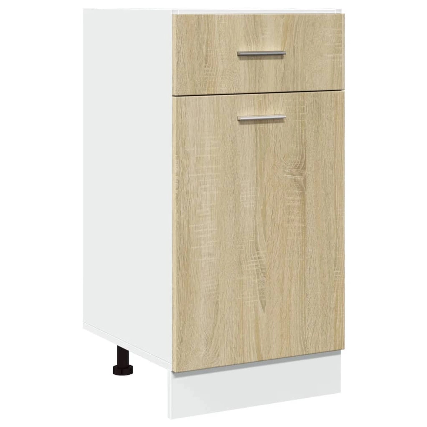 vidaXL Schubunterschrank Sonoma-Eiche 40x46x81,5 cm Holzwerkstoff günstig online kaufen