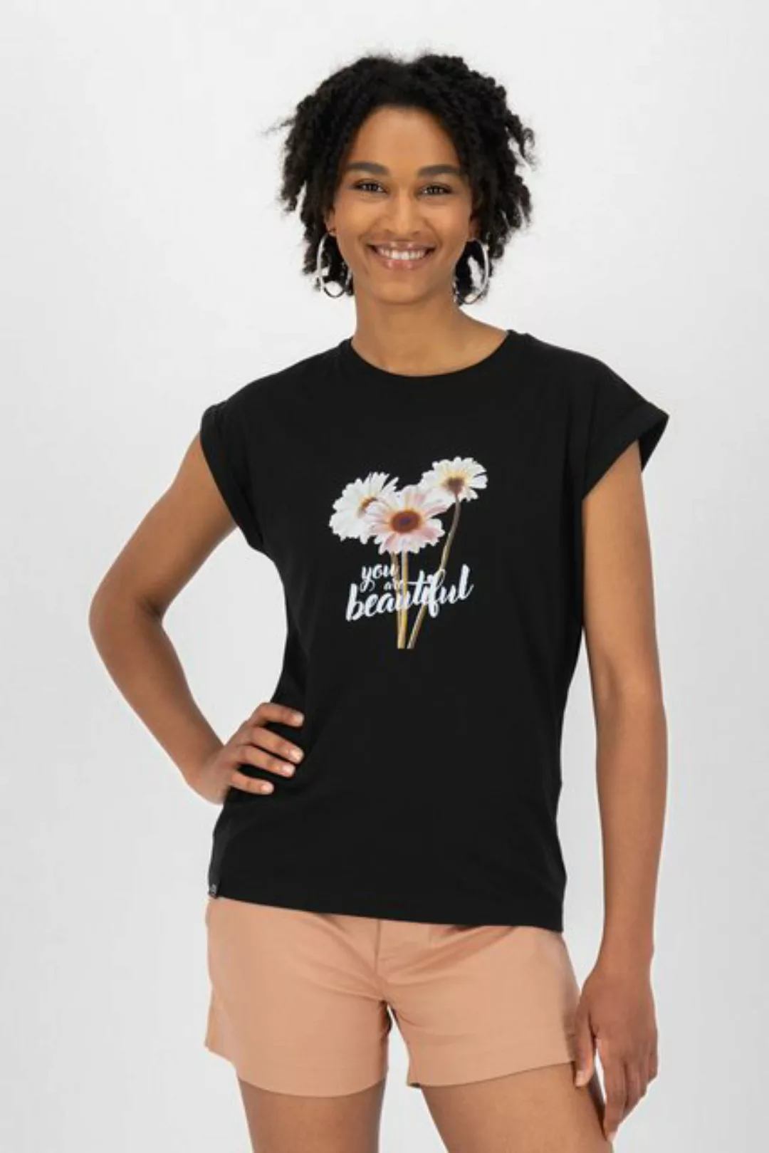 Alife & Kickin Rundhalsshirt EnidAK P Shirt you are beautiful Damen Kurzarm günstig online kaufen