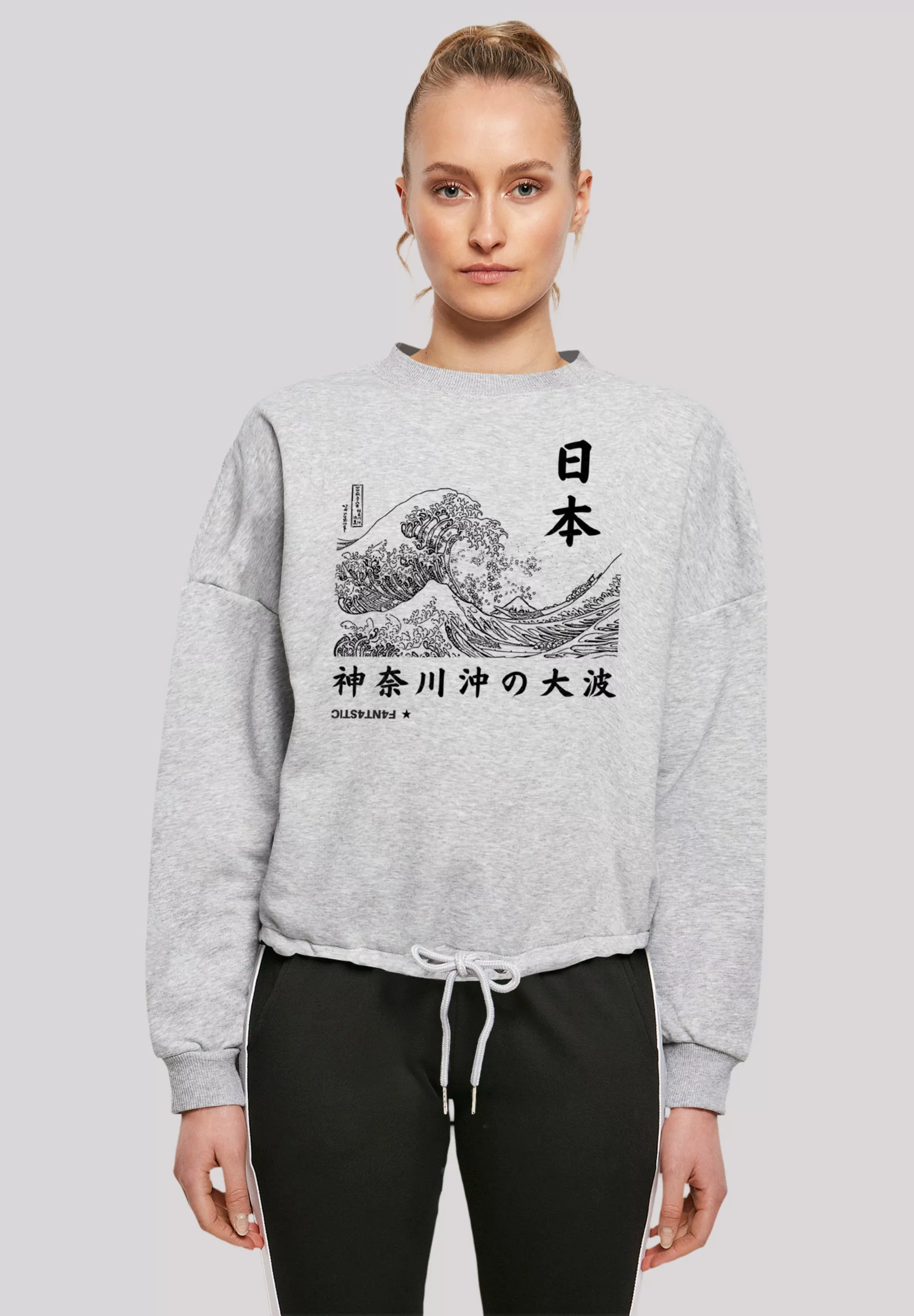 F4NT4STIC Sweatshirt "Kanagawa" günstig online kaufen