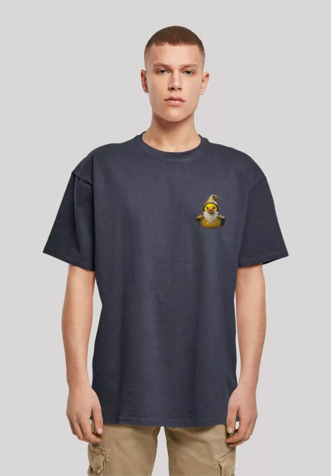 F4NT4STIC T-Shirt "Rubber Duck Wizard OVERSIZE TEE", Print günstig online kaufen