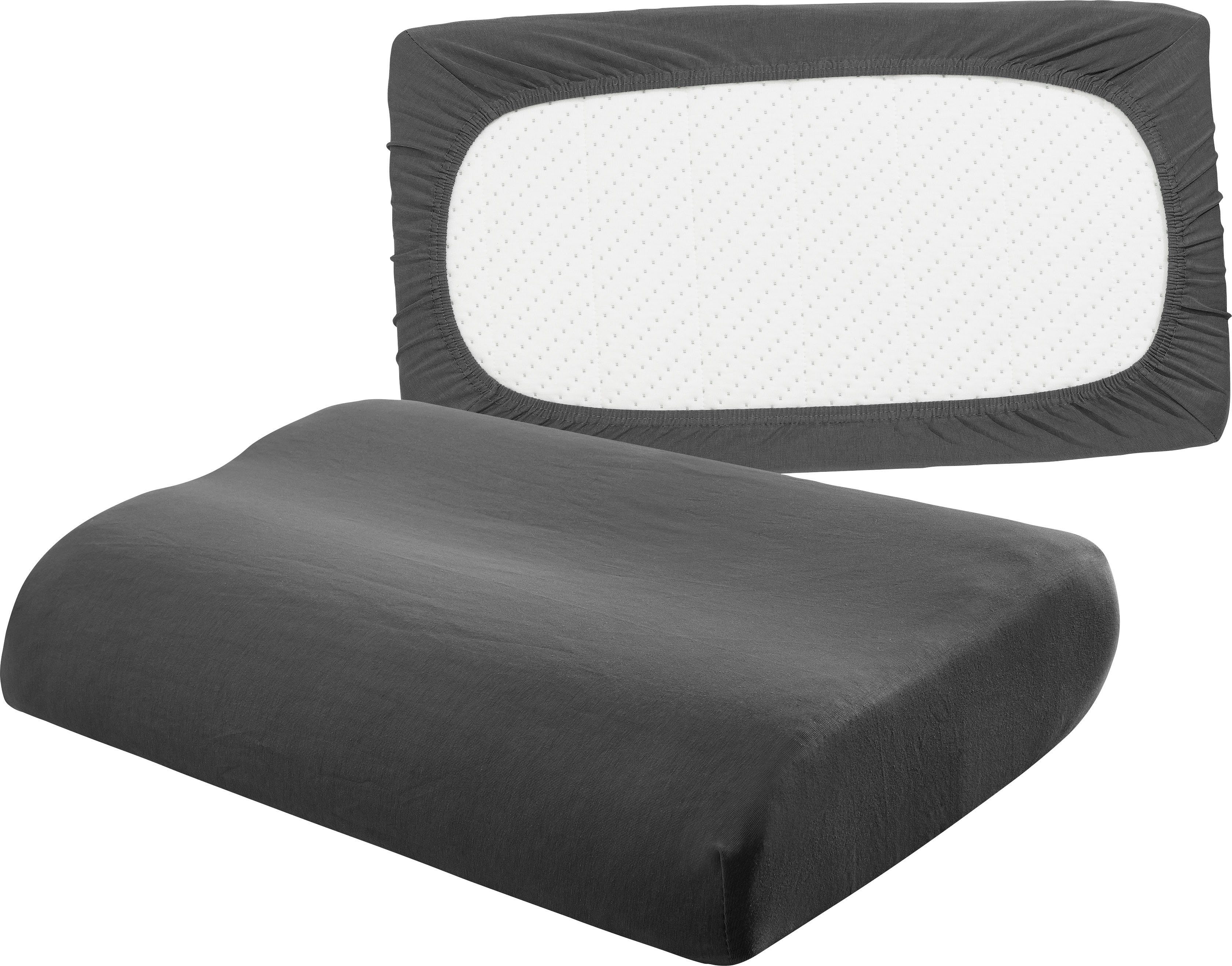 bellana Kissenbezug »Universal Jersey«, (2 St.), passend für Nackenstützkis günstig online kaufen