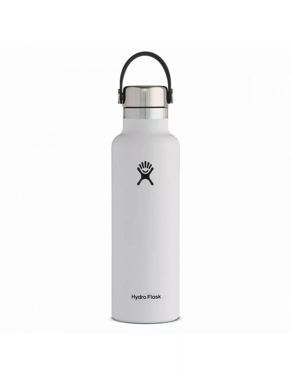 Hydro Flask 21 oz Standard Mouth mit Cap aus Edelstahl, White Trinkflaschen günstig online kaufen