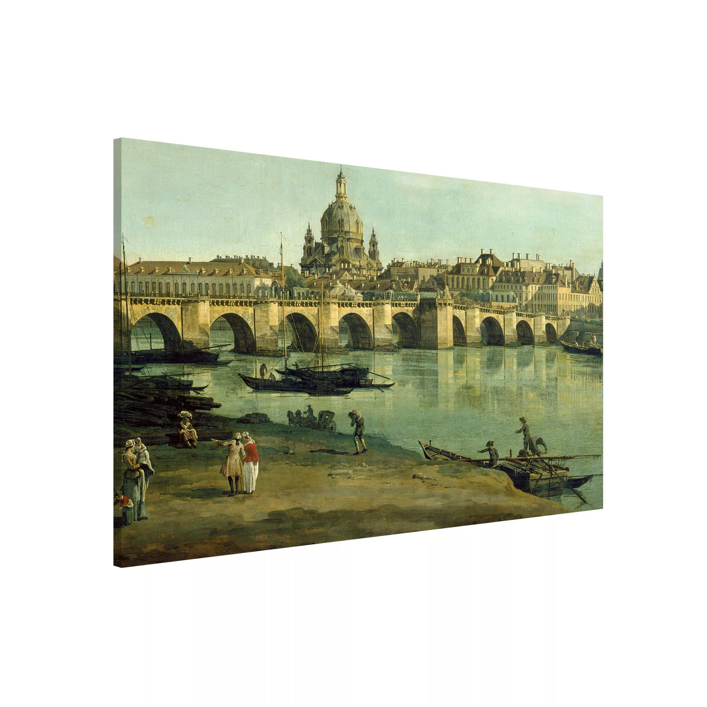 Magnettafel Kunstdruck - Querformat 3:2 Bernardo Bellotto - Dresden vom rec günstig online kaufen