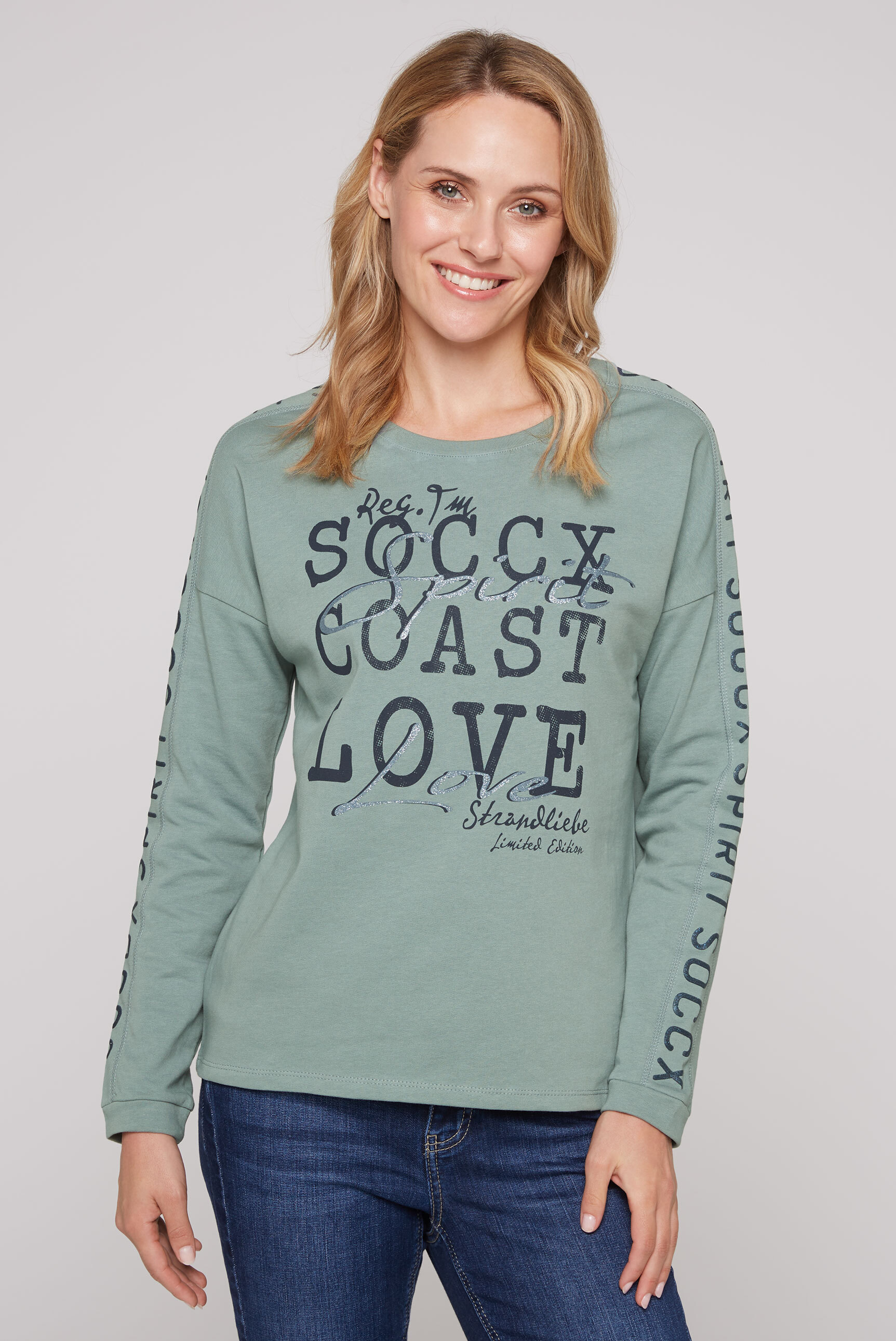 SOCCX Sweater, aus Baumwolle günstig online kaufen