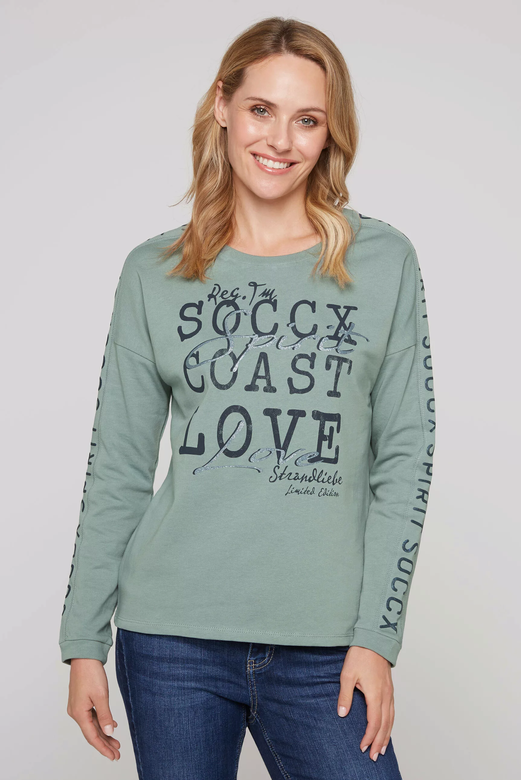 SOCCX Sweater, aus Baumwolle günstig online kaufen