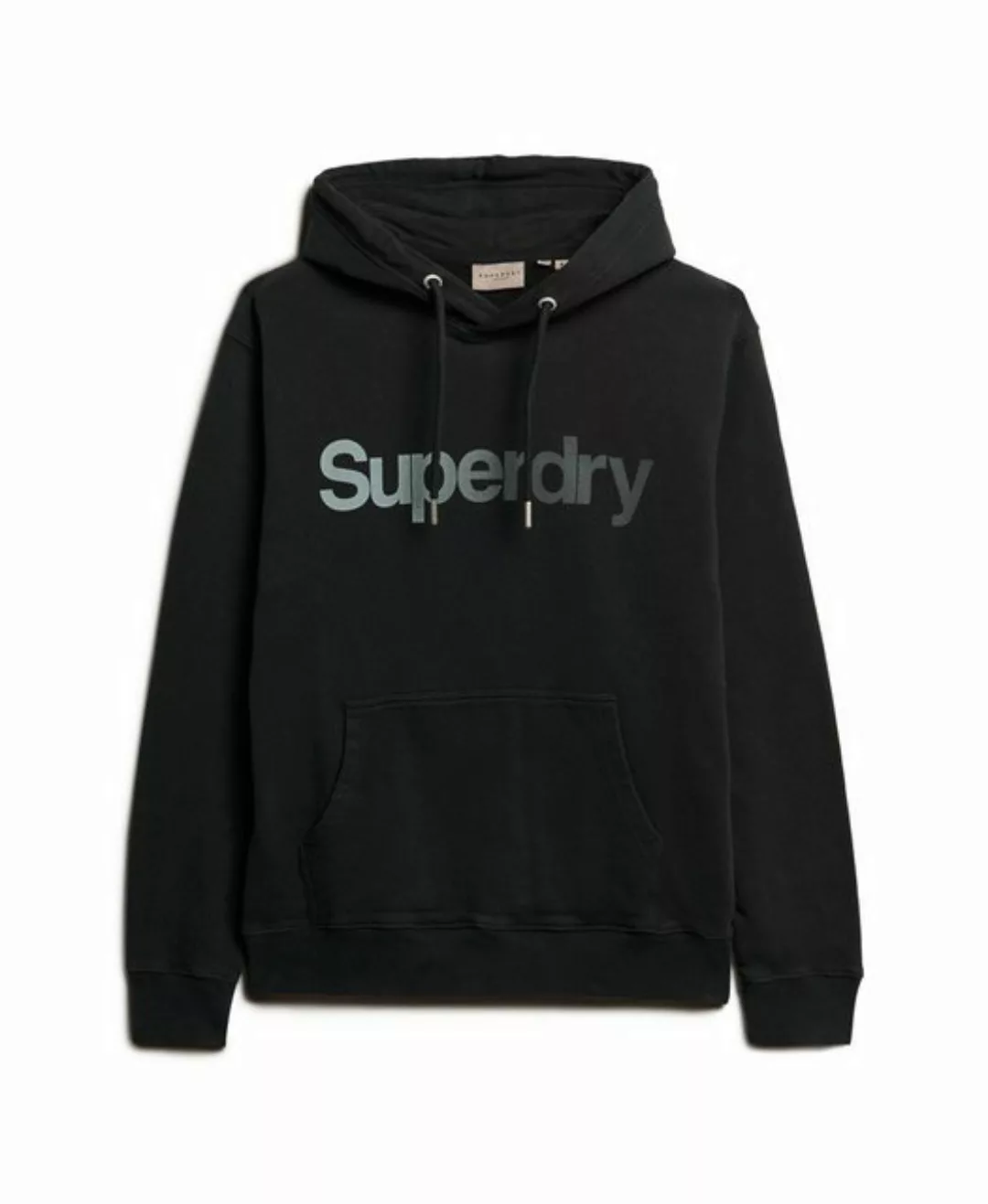 Superdry Hoodie CORE LOGO FADE LOOSE HOOD Black günstig online kaufen