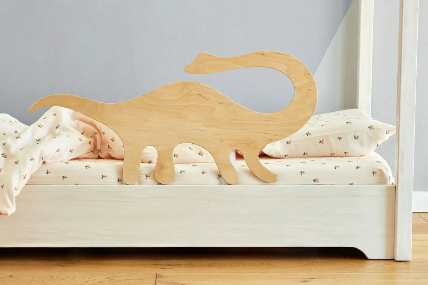 KraftKids Babybett Rausfallschutz aus Leimholz Dino, einfache Montage zwisc günstig online kaufen