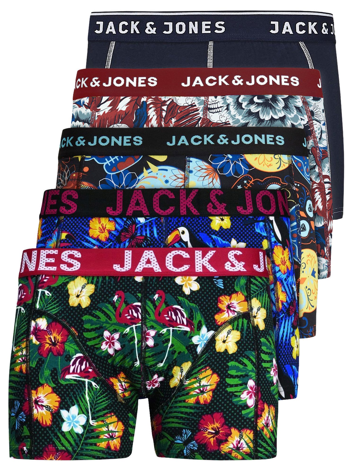Jack & Jones Boxershorts Jacvel (5-St., günstig online kaufen