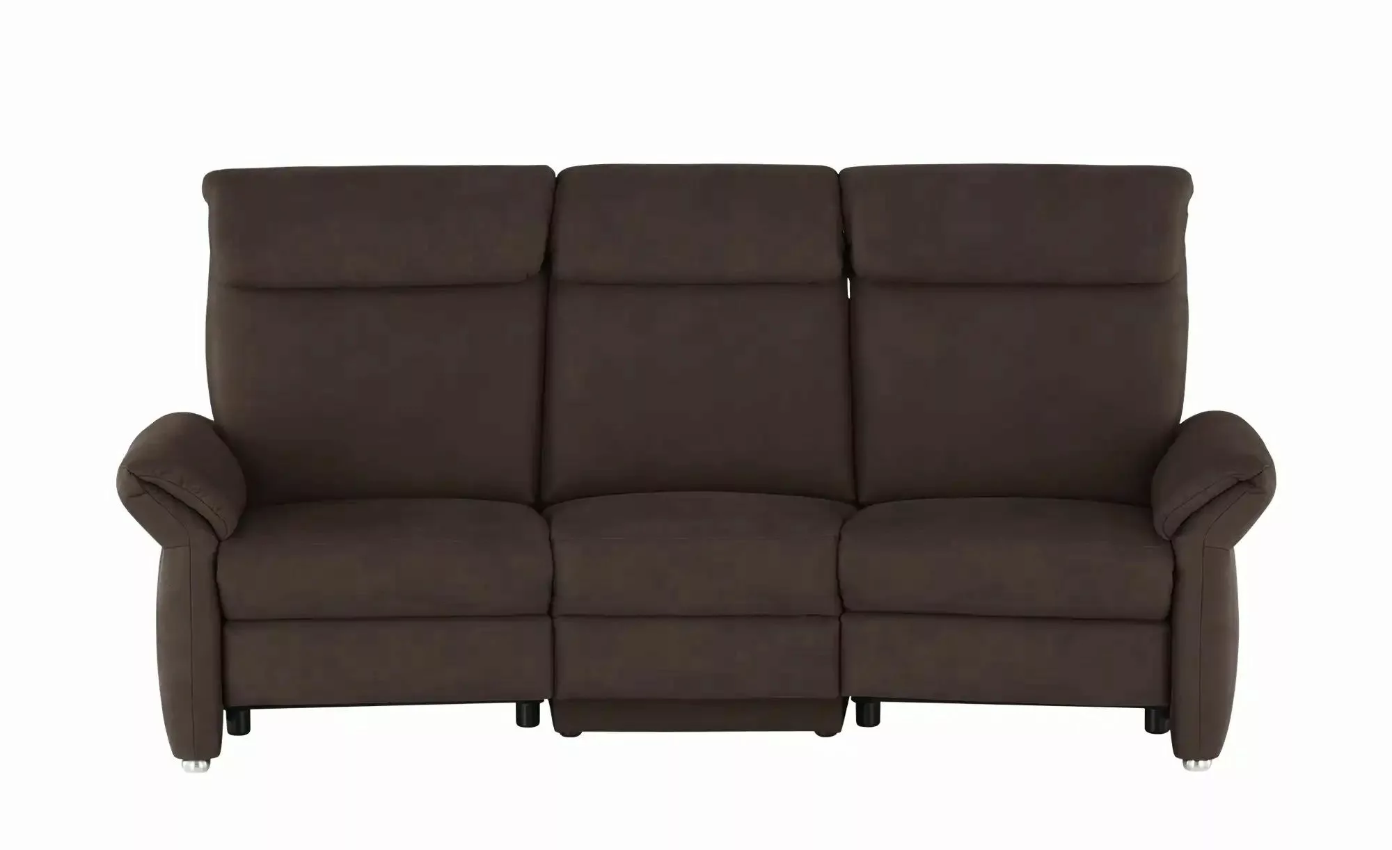 Wohnwert Trapezsofa mit USB Anschluss Melina ¦ braun ¦ Maße (cm): B: 226 H: günstig online kaufen