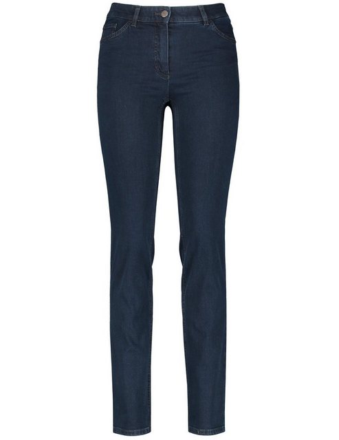 GERRY WEBER Stretch-Jeans 5-Pocket Jeans Straight Fit Kurzgröße günstig online kaufen