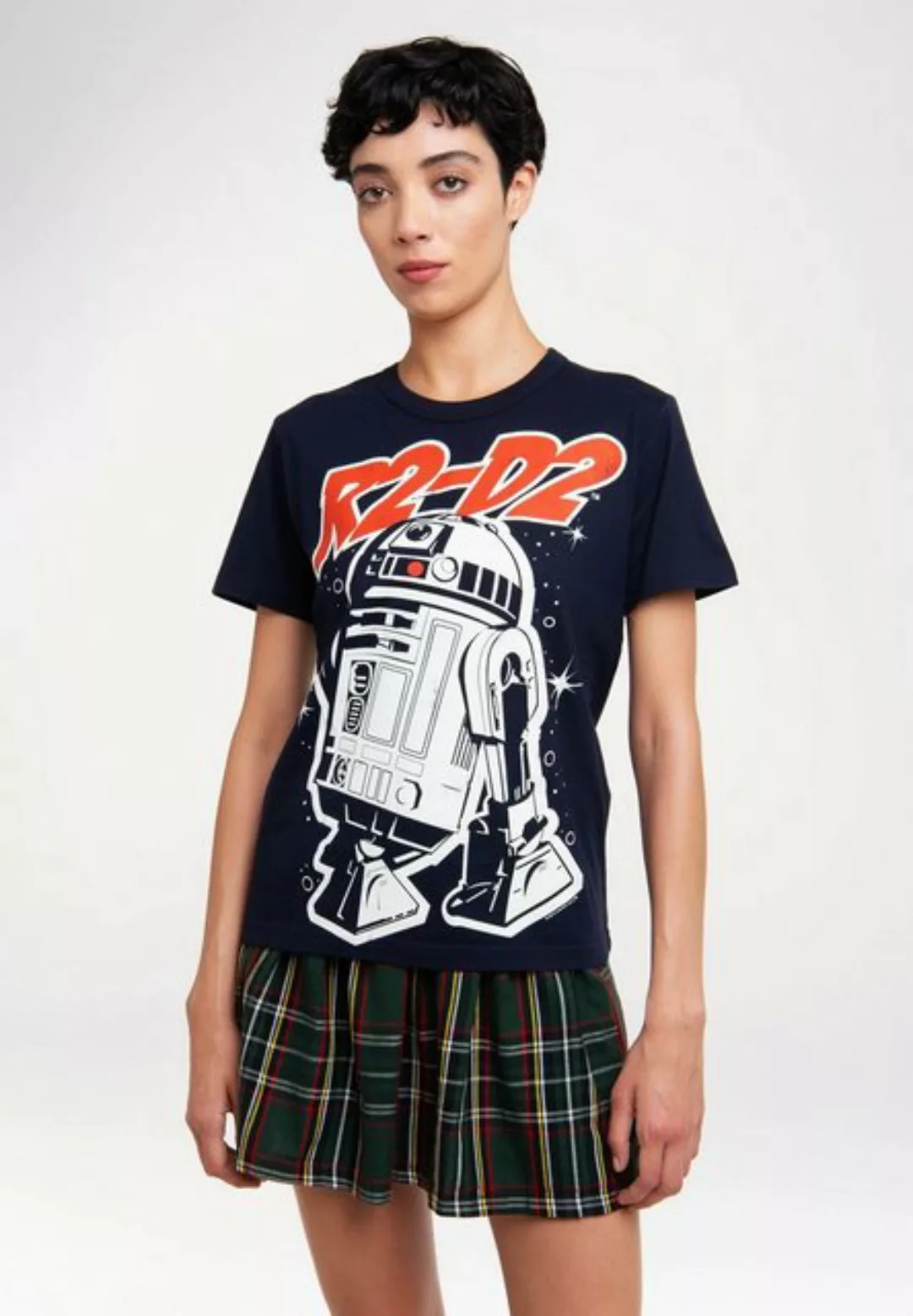 LOGOSHIRT T-Shirt "Star Wars - R2-D2", mit coolem Print günstig online kaufen