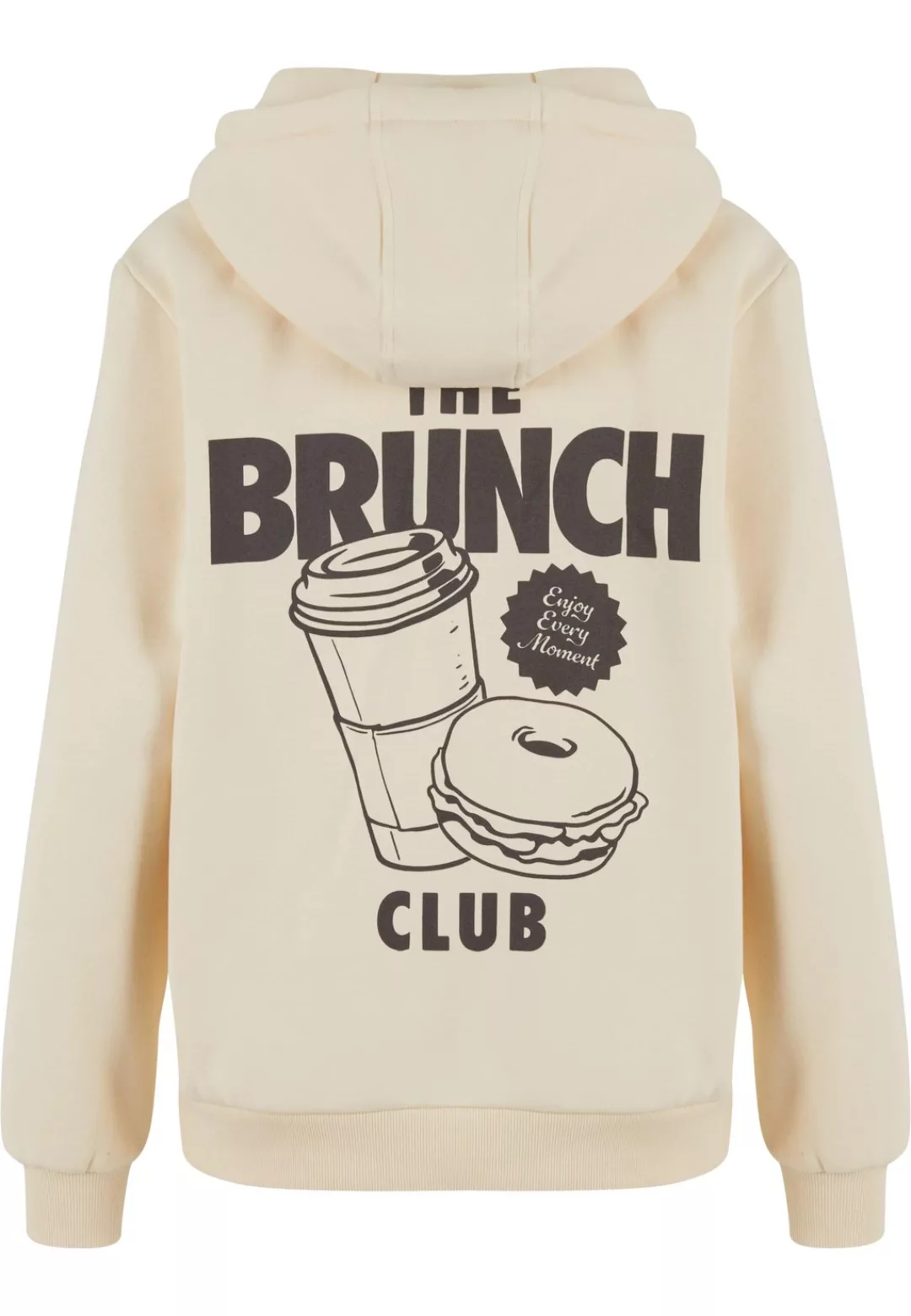 Miss Tee Kapuzenpullover "Miss Tee The Brunch Club Ladies Fluffy Hoody" günstig online kaufen