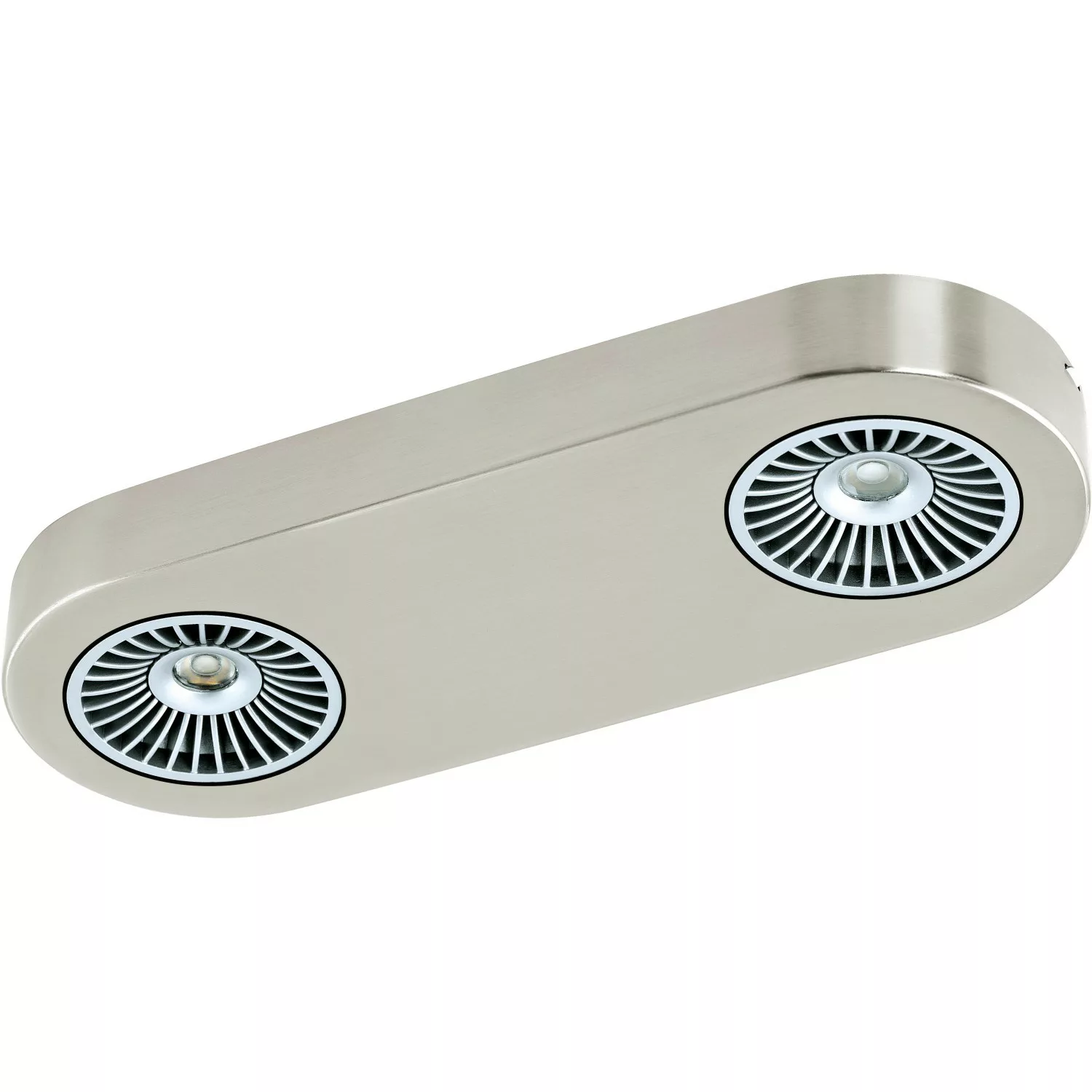 Eglo LED-Spot 2er Montale Nickel mattt günstig online kaufen