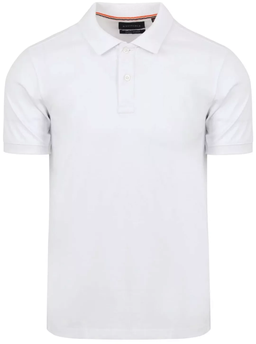 Suitable Cas Poloshirt Weiß - Größe S günstig online kaufen