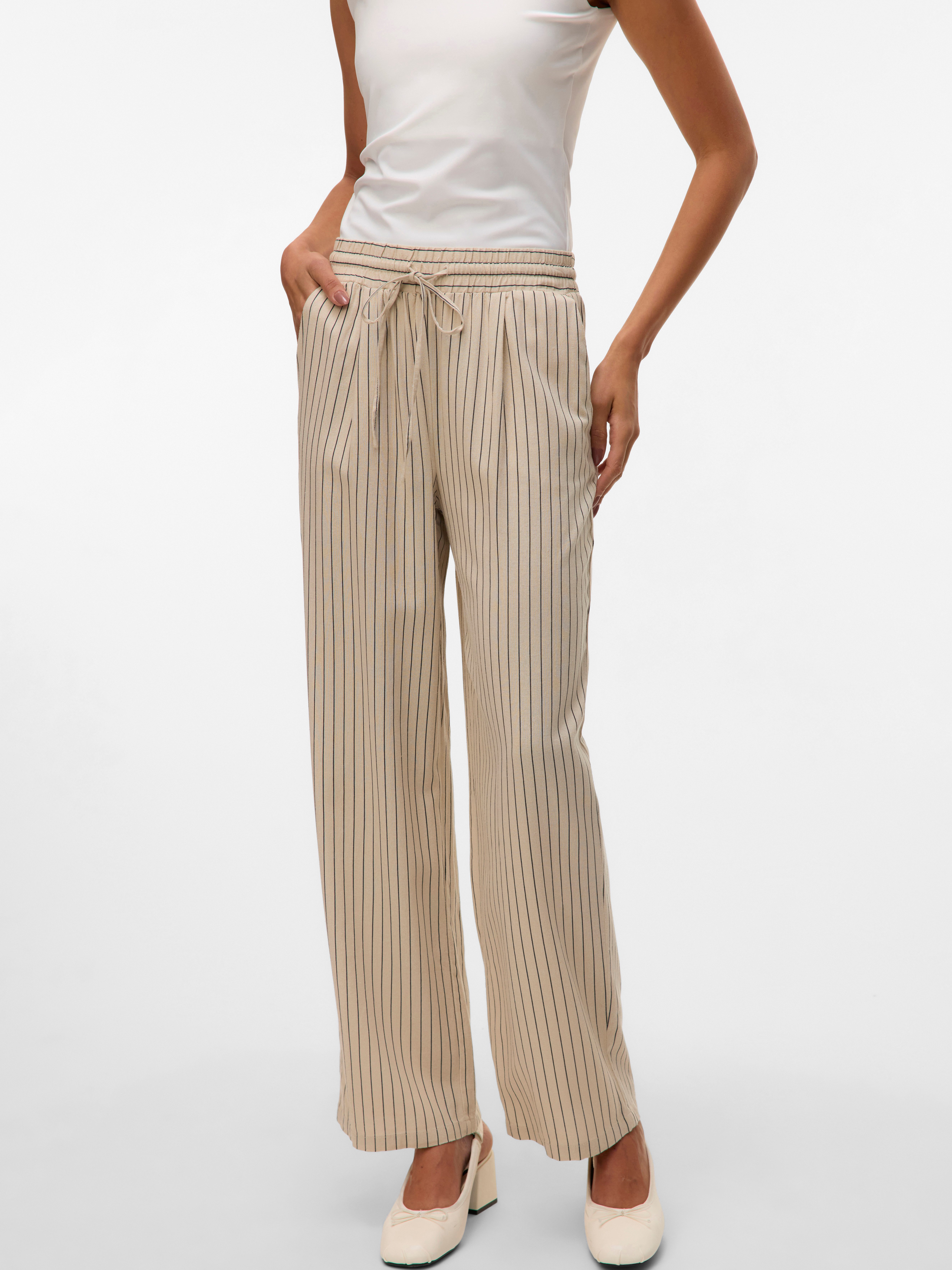 Vero Moda Schlupfhose VMJESMILO HW WIDE günstig online kaufen