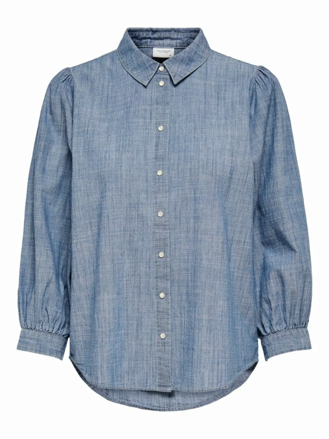 ONLY 7/8-ärmel Hemd Damen Blau günstig online kaufen