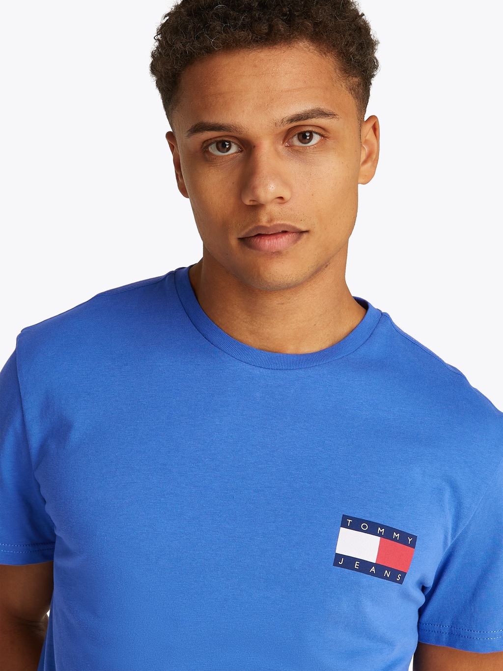 Tommy Jeans T-Shirt "TJM SLIM ESSENTIAL FLAG TEE EXT" günstig online kaufen