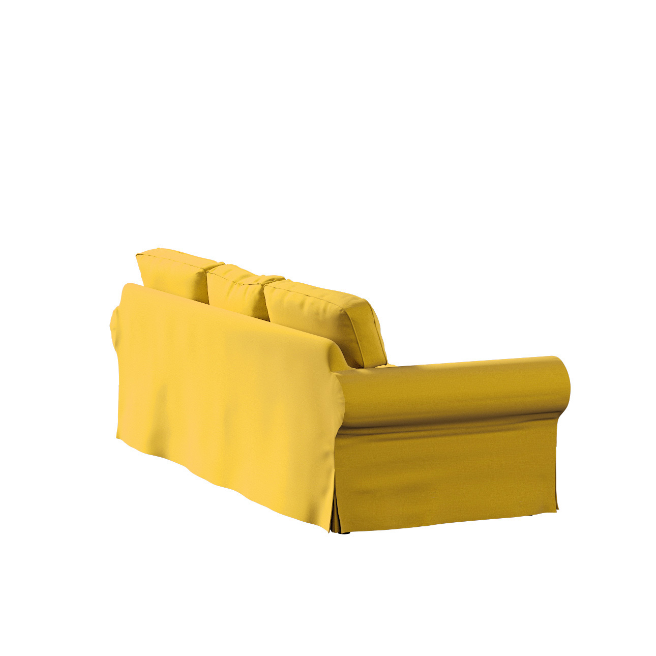 Bezug für Ektorp 3-Sitzer Schlafsofa, neues Modell (2013), honiggelb, 40cm günstig online kaufen