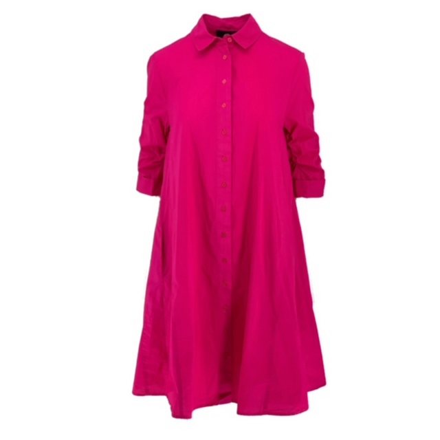 CATNOIR Hemdblusenkleid Hemdkleid 3/4 Arm 3390-10 (1-tlg) günstig online kaufen