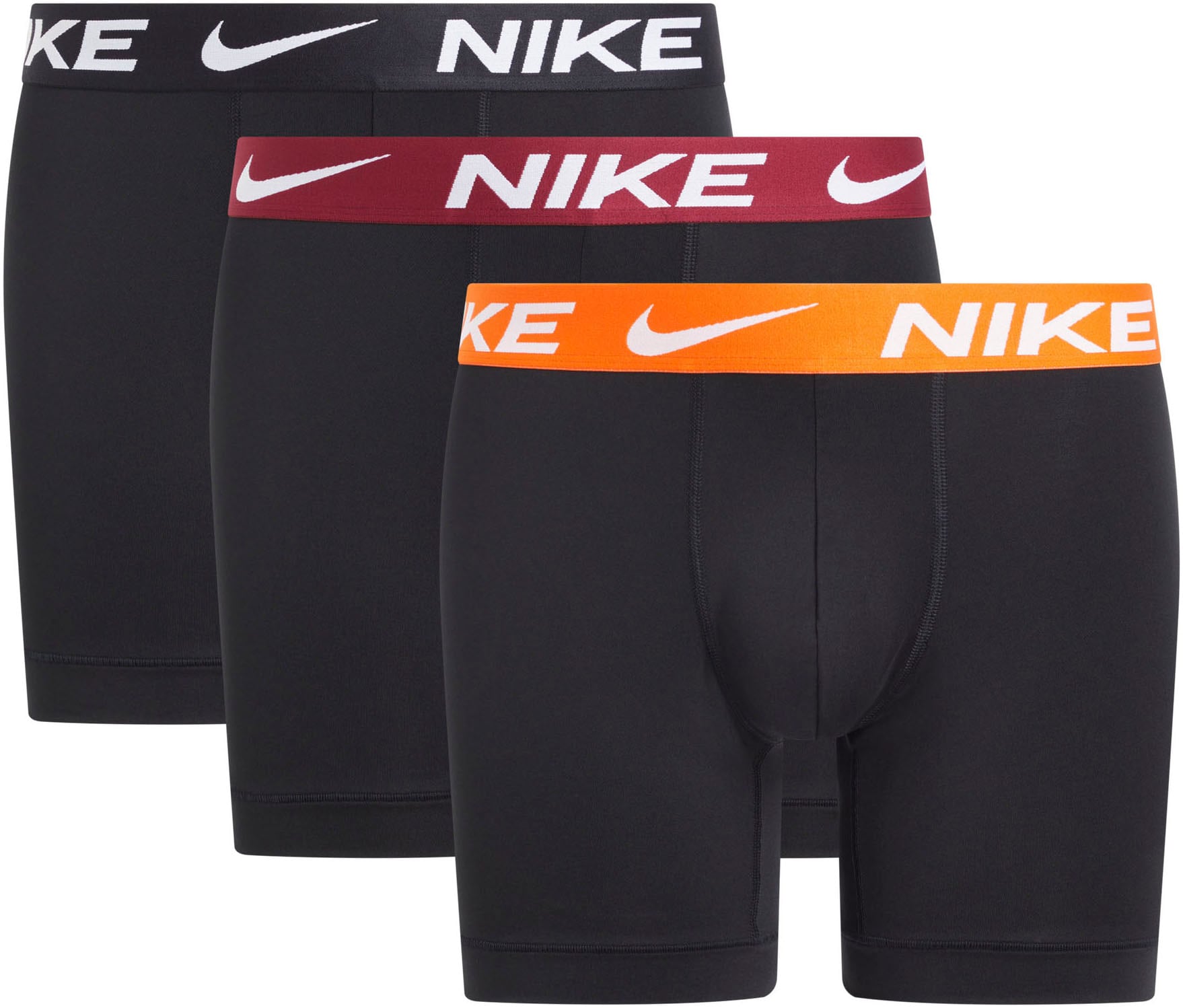 NIKE Underwear Boxer "BOXER BRIEF 3PK", (Packung, 3 St., 3er), mit NIKE Log günstig online kaufen