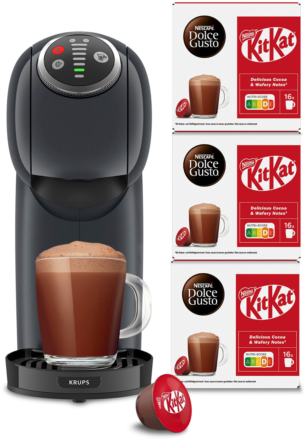 NESCAFÉ® Dolce Gusto® Kapselmaschine »KP340B Genio S Plus, Drehregler, Espr günstig online kaufen