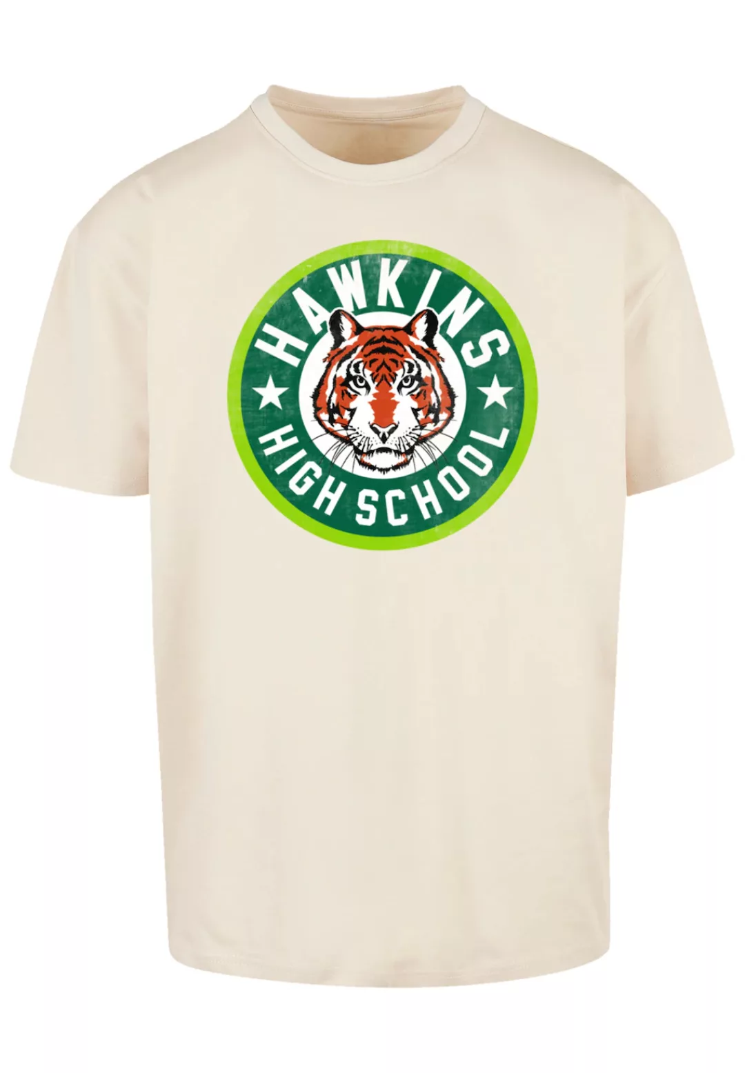 F4NT4STIC T-Shirt "Stranger Things Hawkins Tiger Circle", Premium Qualität günstig online kaufen