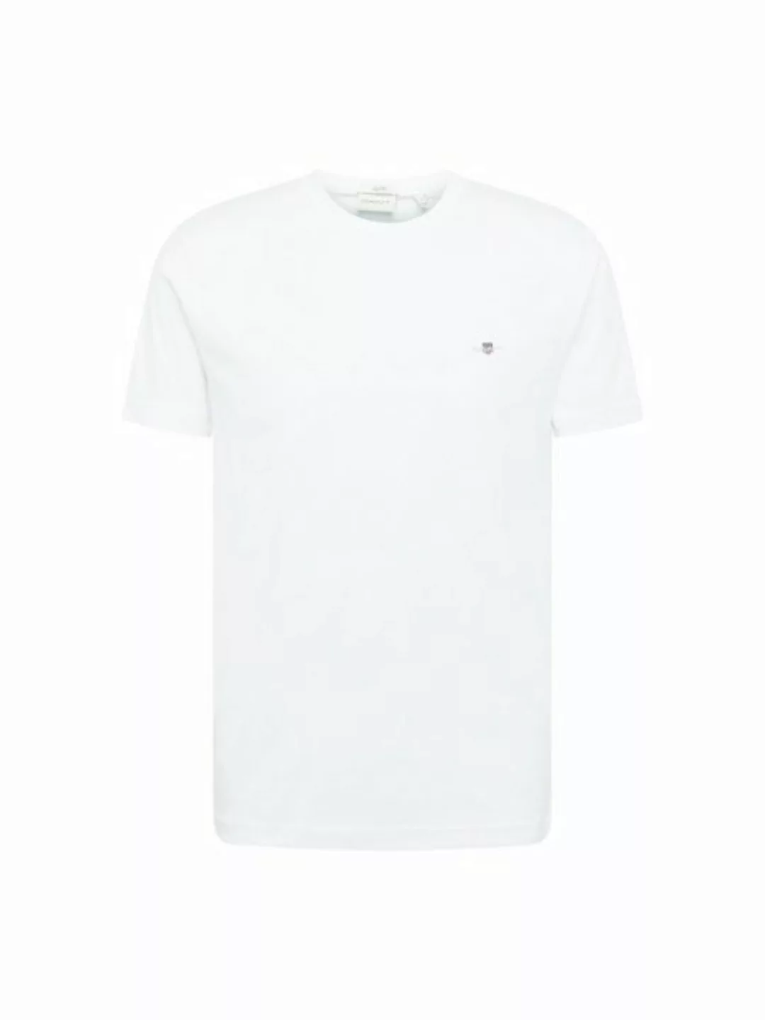 Gant T-Shirt SLIM SHIELD V-NECK T-SHIRT mit einer kleinen Logostickerei auf günstig online kaufen