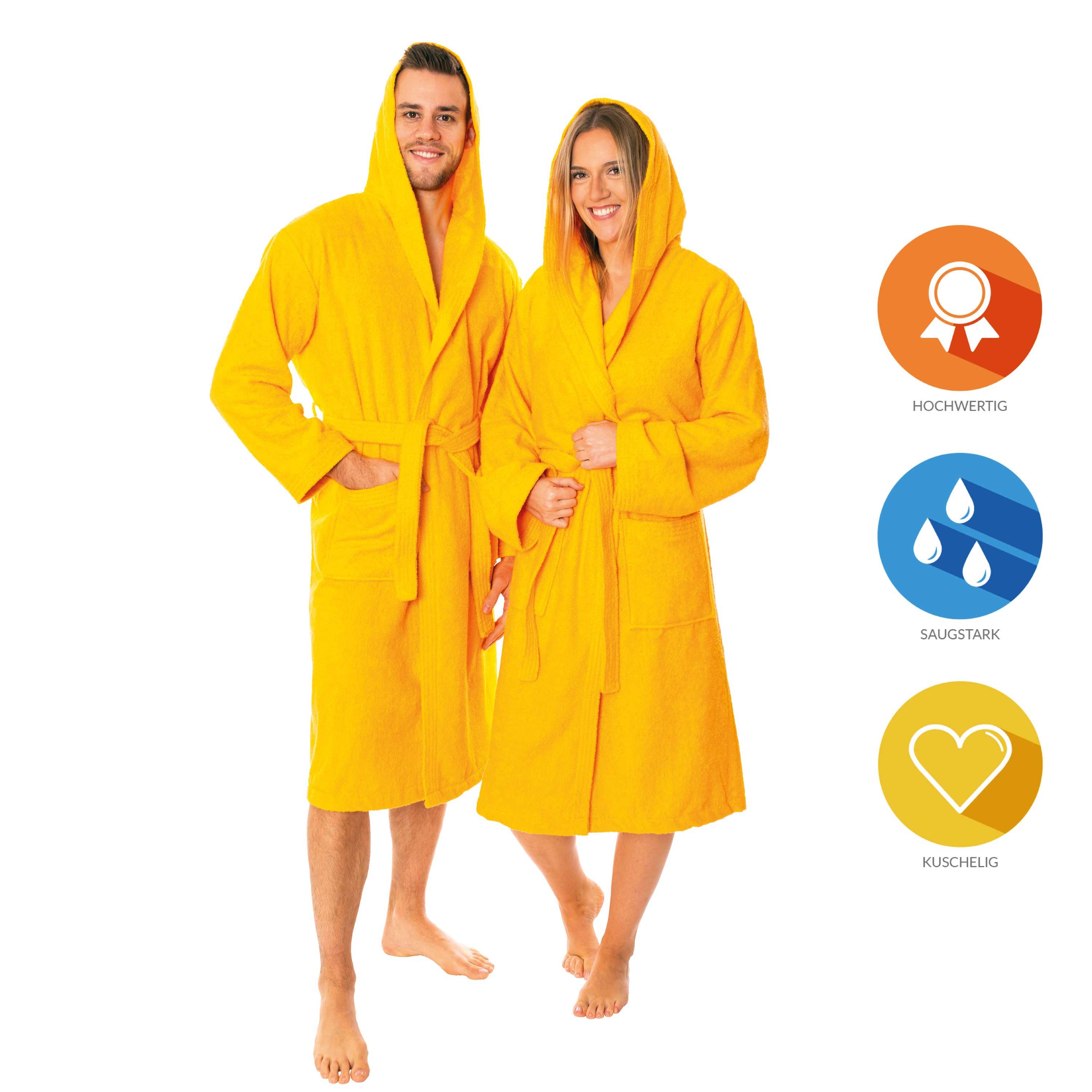 Lavea Bademantel Mexico, Lang, Premium Morgenmantel günstig online kaufen