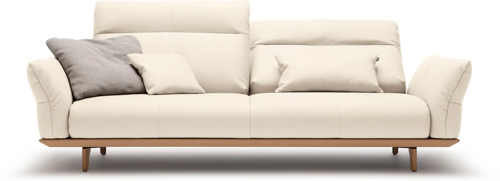 hülsta sofa 3,5-Sitzer "hs.460", Sockel in Eiche, Füße Eiche natur, Breite günstig online kaufen