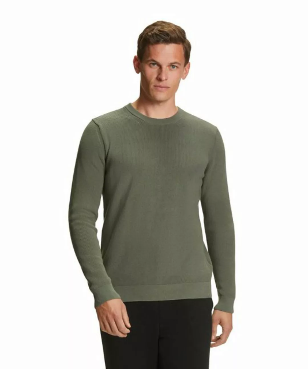 FALKE Strickpullover (1-tlg) mit Bio-Baumwolle günstig online kaufen