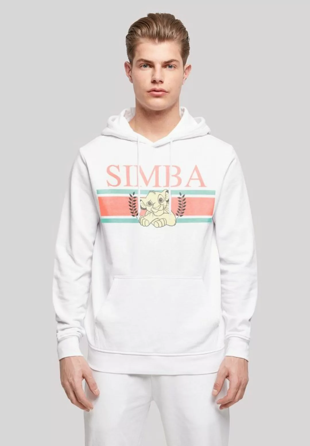 F4NT4STIC Kapuzenpullover "Disney König der Löwen Simba Stripes", Print günstig online kaufen